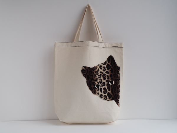 Tote bag contour leopard
