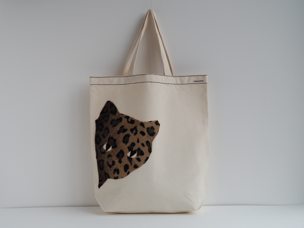 Tote bag contour leopard